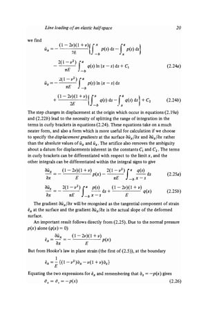 Contact mechanics