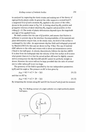 Contact mechanics
