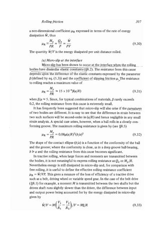 Contact mechanics