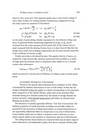 Contact mechanics