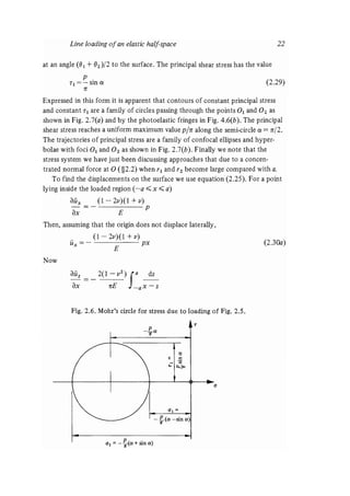 Contact mechanics