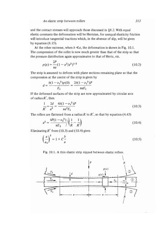 Contact mechanics