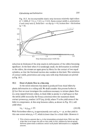 Contact mechanics