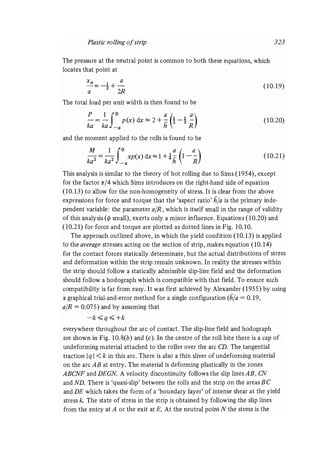 Contact mechanics