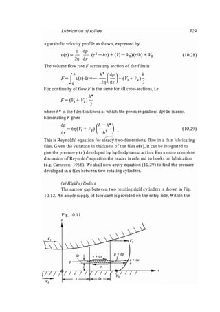 Contact mechanics