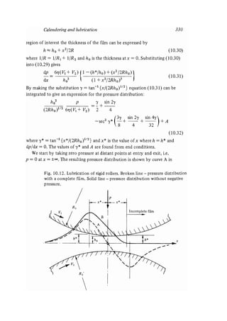 Contact mechanics