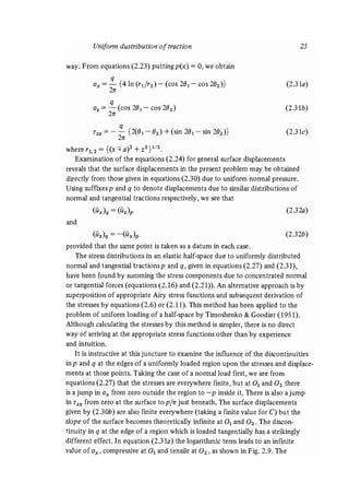 Contact mechanics