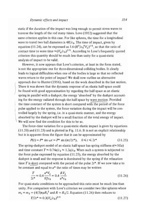 Contact mechanics