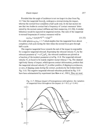 Contact mechanics