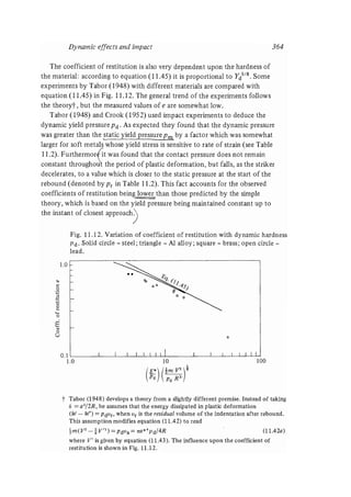 Contact mechanics