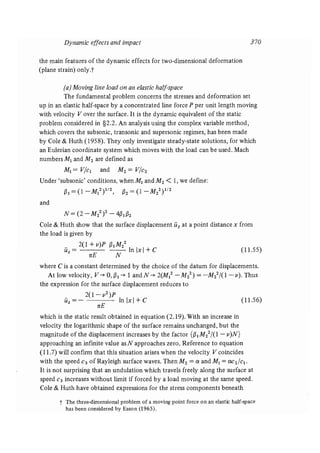 Contact mechanics