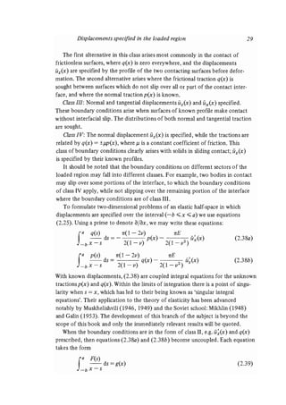 Contact mechanics