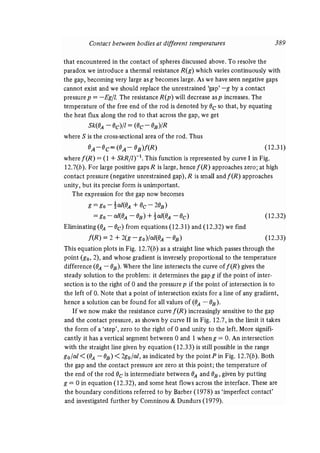 Contact mechanics