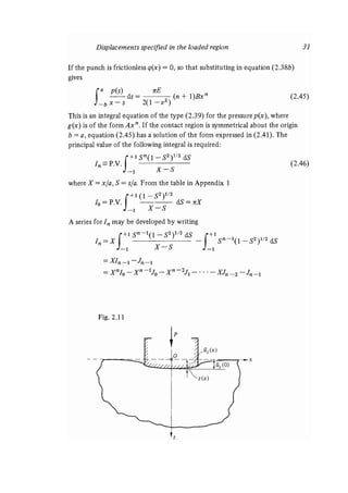 Contact mechanics