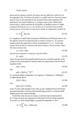 Contact mechanics