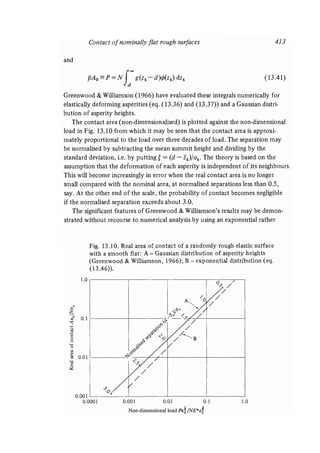 Contact mechanics