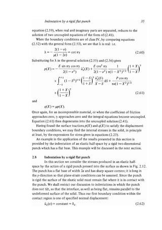 Contact mechanics