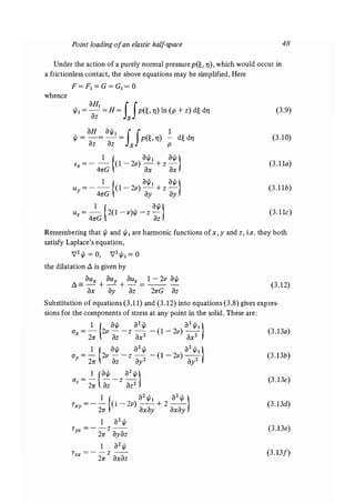 Contact mechanics