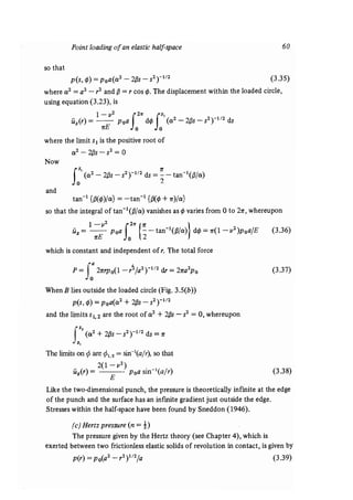 Contact mechanics