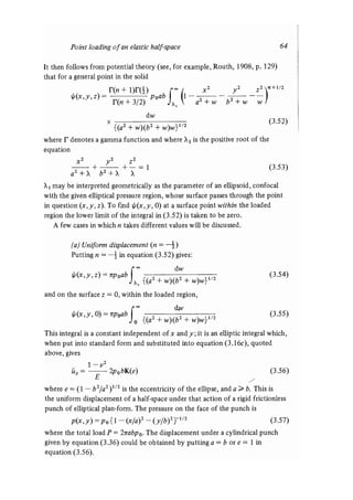 Contact mechanics