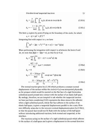 Contact mechanics