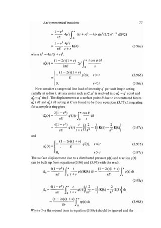 Contact mechanics