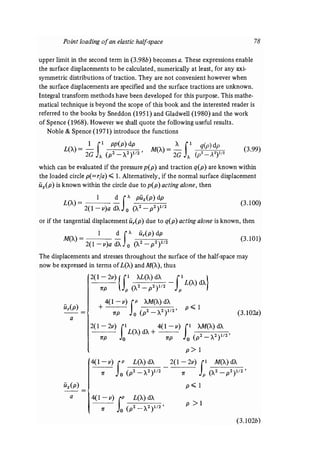 Contact mechanics