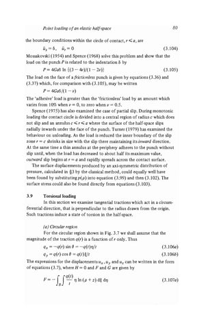 Contact mechanics