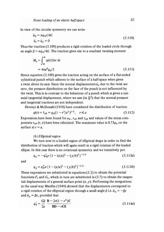 Contact mechanics