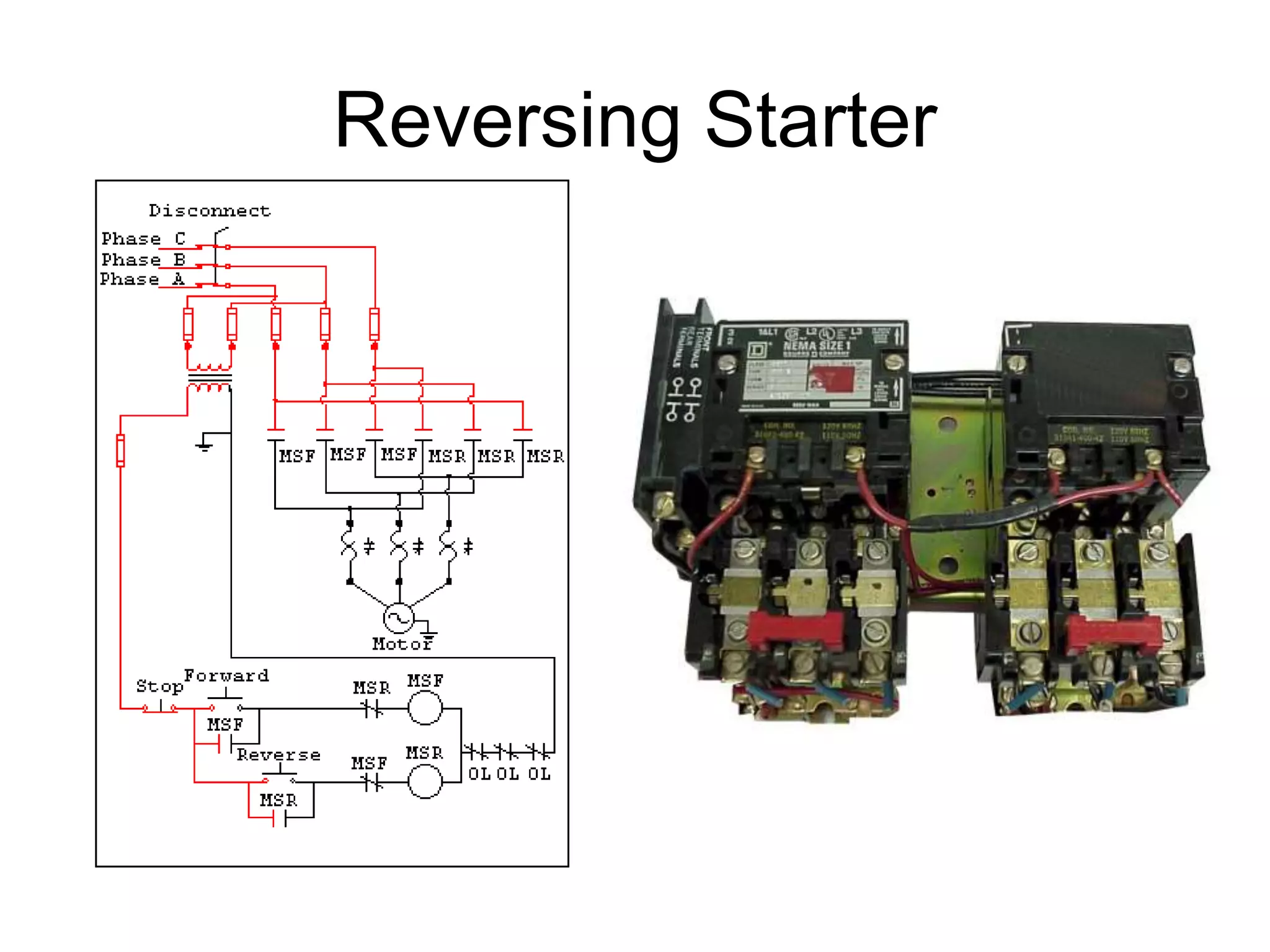 Contactors relays