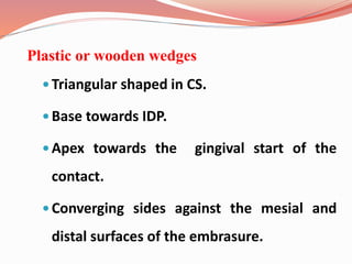Wedge Shape Triangular Base Contacts & Contours | PPTX