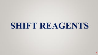 5
SHIFT REAGENTS
 