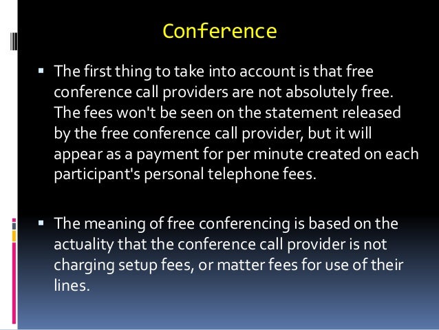 conference calling service providers conference calling service providers