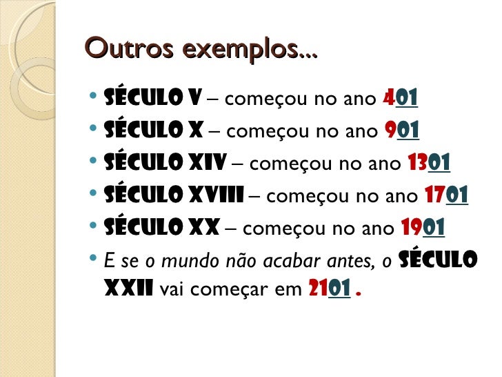 Quando Começa O Século 21 E Quando Termina? – JCDAT