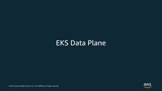 © 2019, Amazon Web Services, Inc. or its Affiliates. All rights reserved.
EKS Data Plane
 