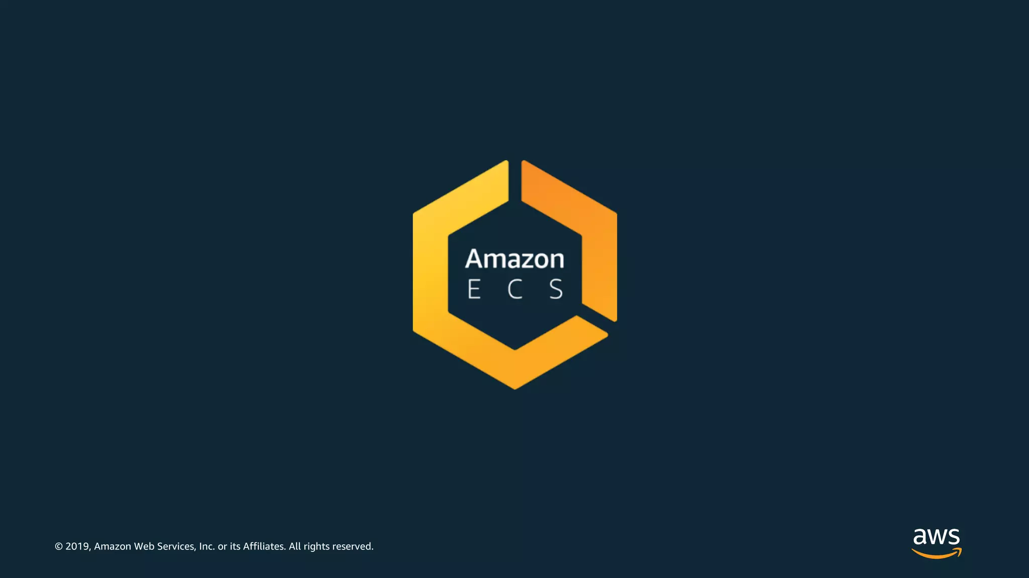 © 2019, Amazon Web Services, Inc. or its Affiliates. All rights reserved.
 
