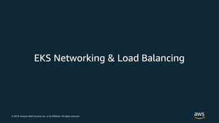 © 2019, Amazon Web Services, Inc. or its Affiliates. All rights reserved.
EKS Networking & Load Balancing
 