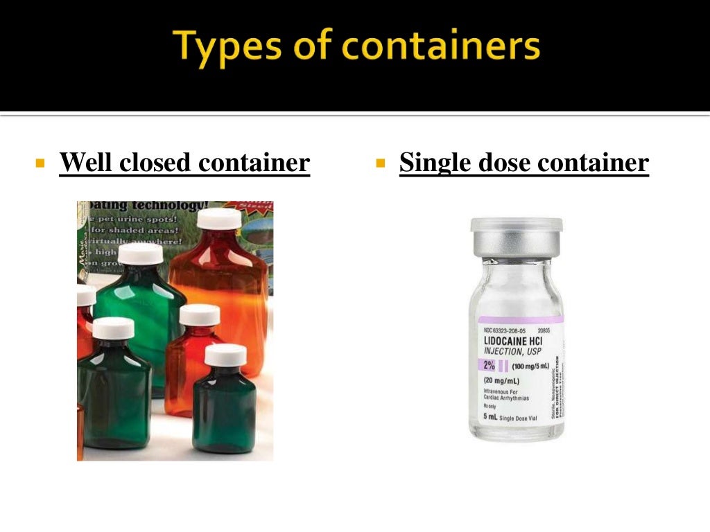 Container and closure (pmt)