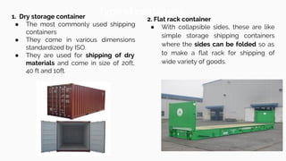 Container and Containerization | PDF