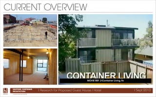 CURRENT OVERVIEW




                                                                             MOVIE REF: 2-Container L...