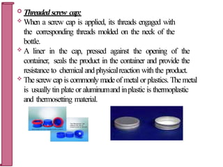 container closure.pptx pharmacy practice | PPTX