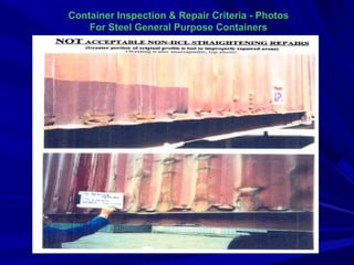 Container damages | PPT