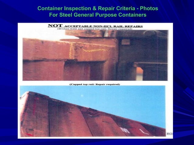 Container damages | PPT