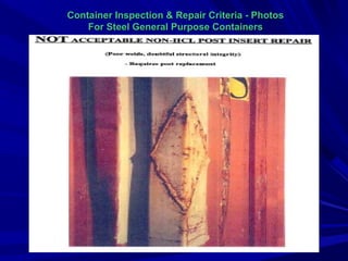 Container damages | PPT