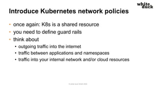 How to Prevent Your Kubernetes Cluster From Being Hacked | PDF