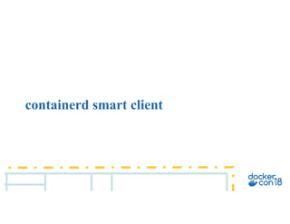 containerd smart client
 