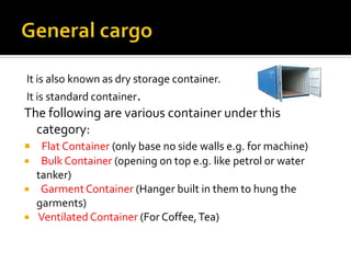 Storage Container Class 1 Containerization | PDF