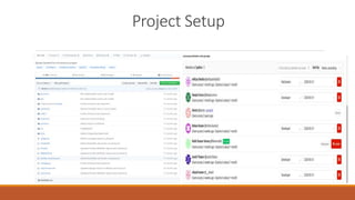 Project Setup
 