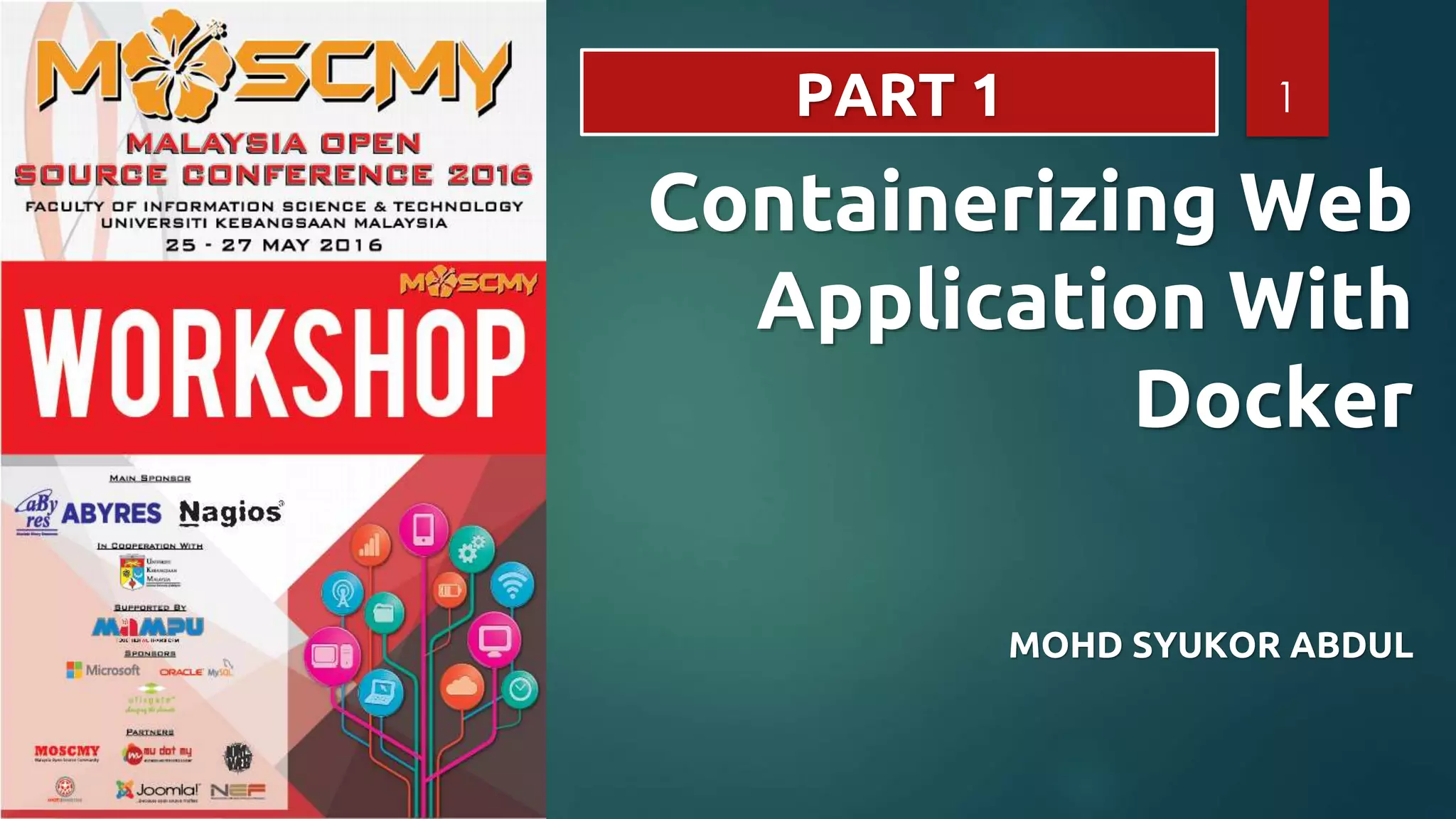 Containerizing Web Application with Docker | PPT