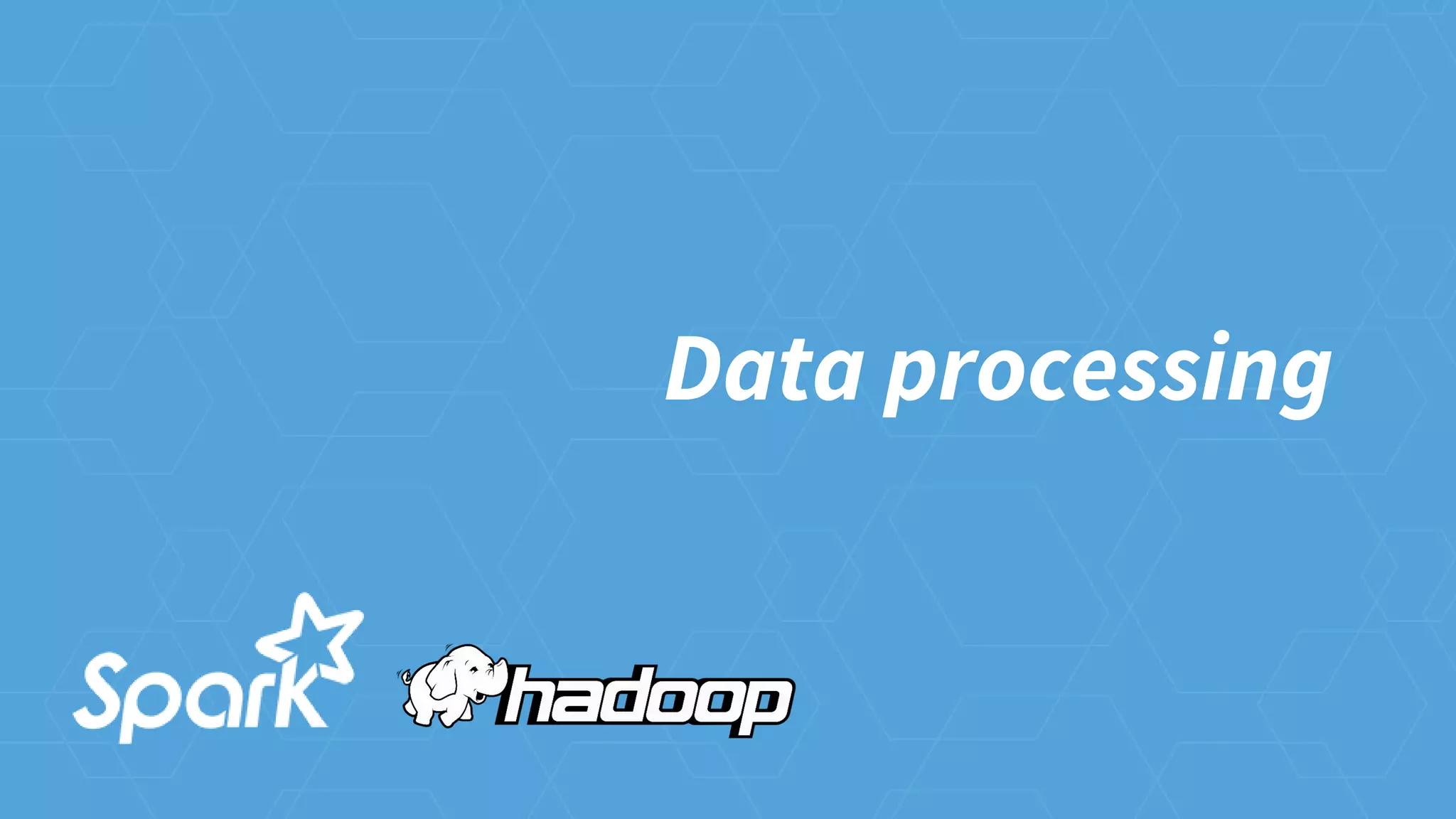Data processing
 